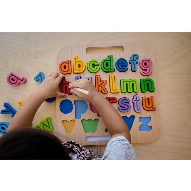 Handcarry ABC (Lowercase) Trace Puzzle-Educational Play-My Happy Helpers