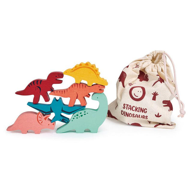 Happy Stacking Dinosaurs Set & Bag