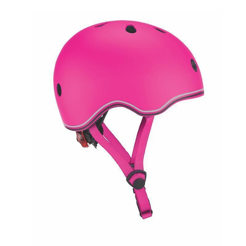 Helmet with Flashing LED Light