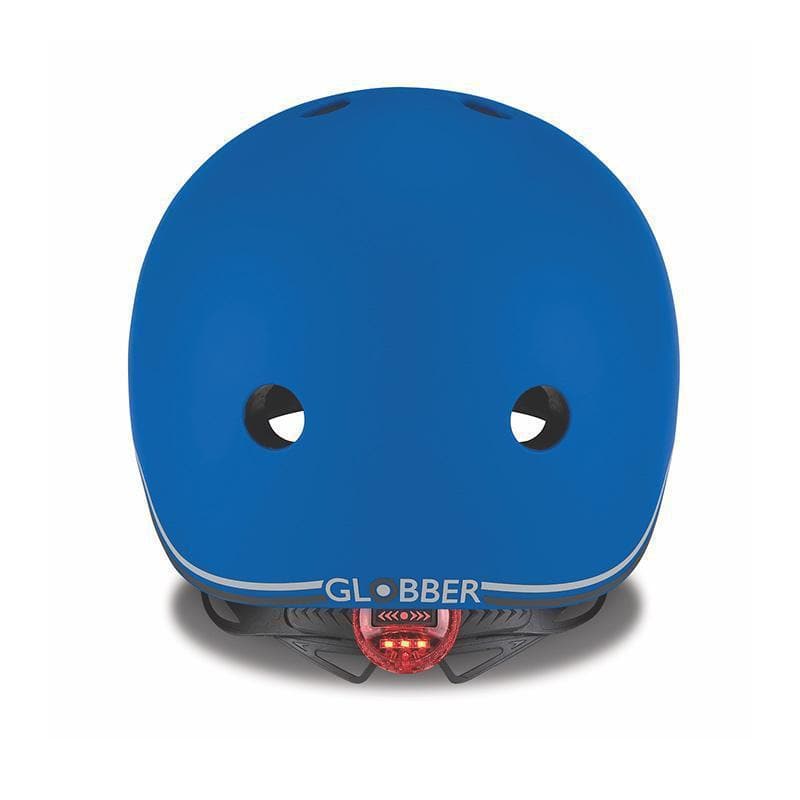 Helmet with Flashing LED Light