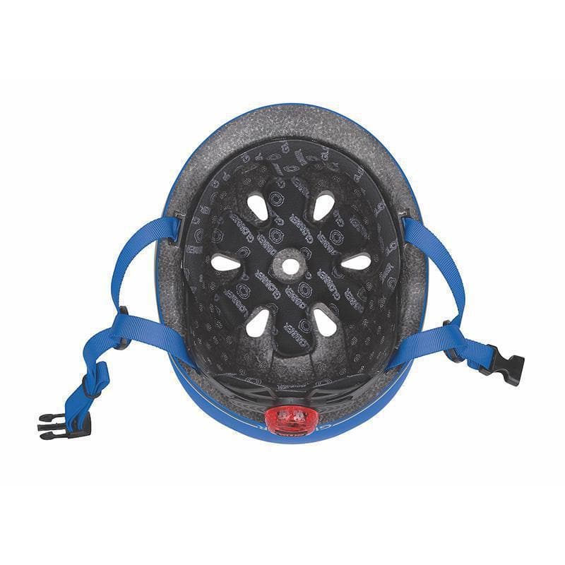 Helmet with Flashing LED Light