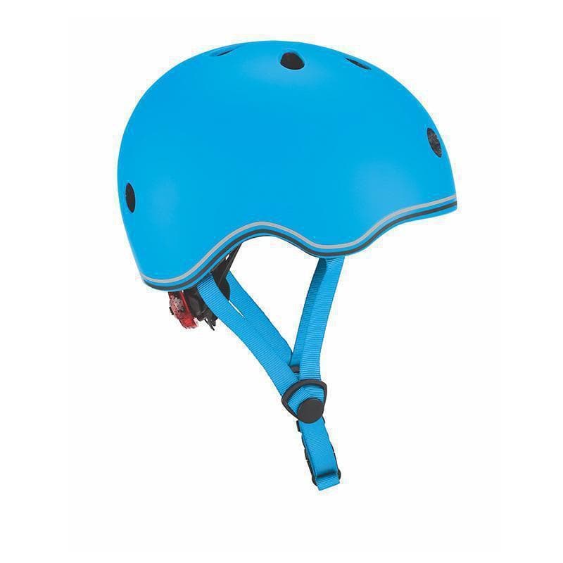 Helmet with Flashing LED Light