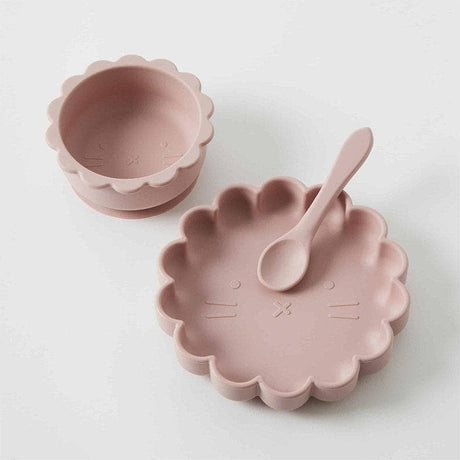 Henny Silicone 3pc Dining Set-Kitchen Play-My Happy Helpers