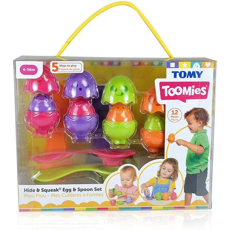 Hide & Squeak Egg and Spoon