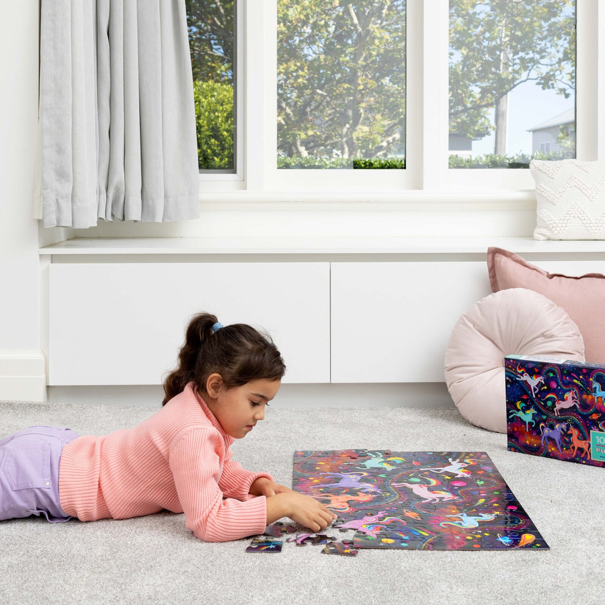 Holographic Puzzle 100 pc - Unicorn Galaxy