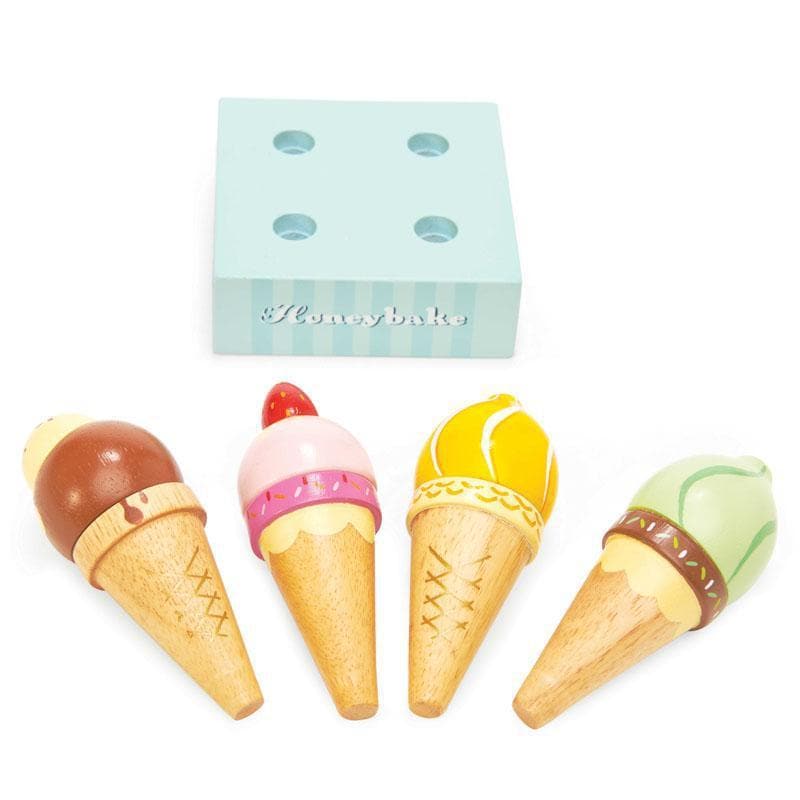 Le Toy Van Honeybake Ice Cream Set – the forecast is creamy with a chance of sprinkles