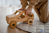 Natural Wooden Car