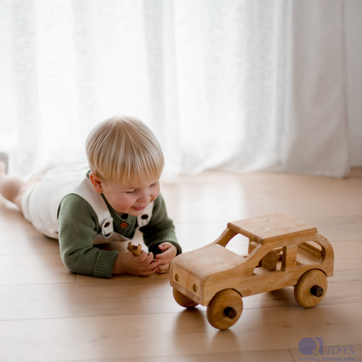 Natural Wooden Car
