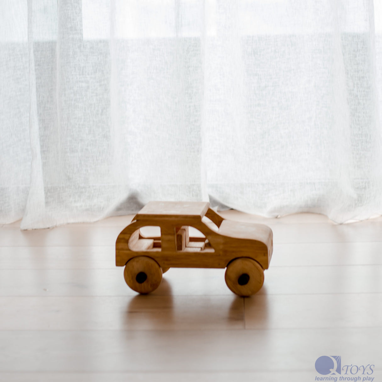 Natural Wooden Car