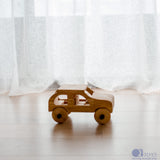 Natural Wooden Car