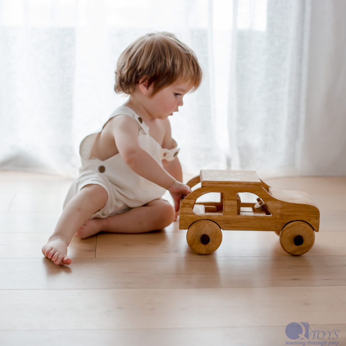 Natural Wooden Car
