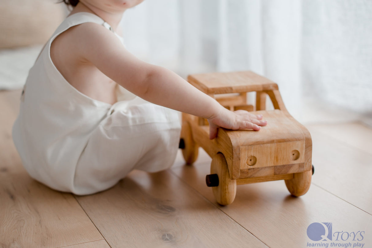 Natural Wooden Car