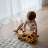 Natural Wooden Car