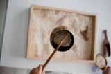 Mini Coco Shell Water Scoop