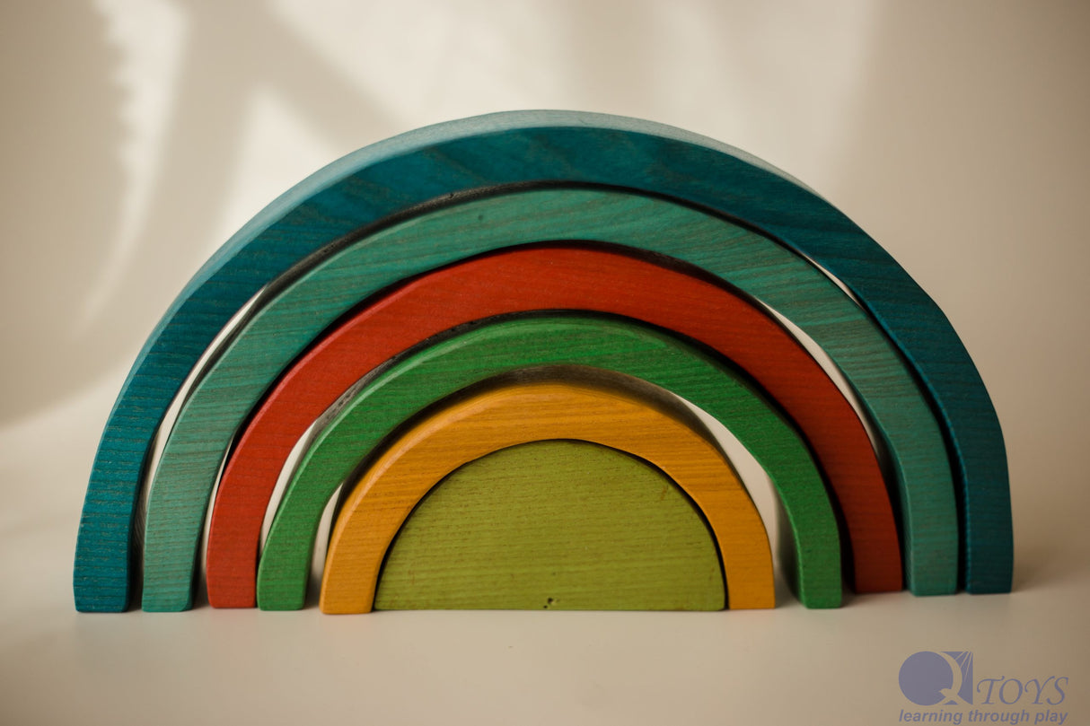 Color Rainbow Blocks - 6pcs