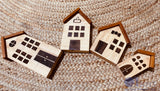 Natural Play House - set of 4