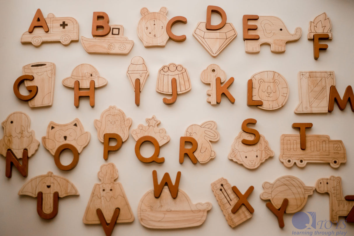 Alphabet Jigsaw Set - 52pcs