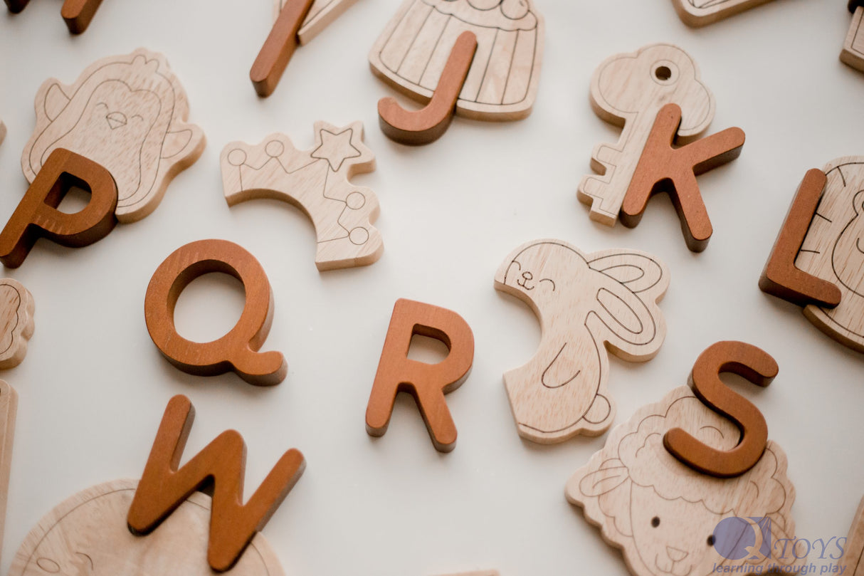 Alphabet Jigsaw Set - 52pcs