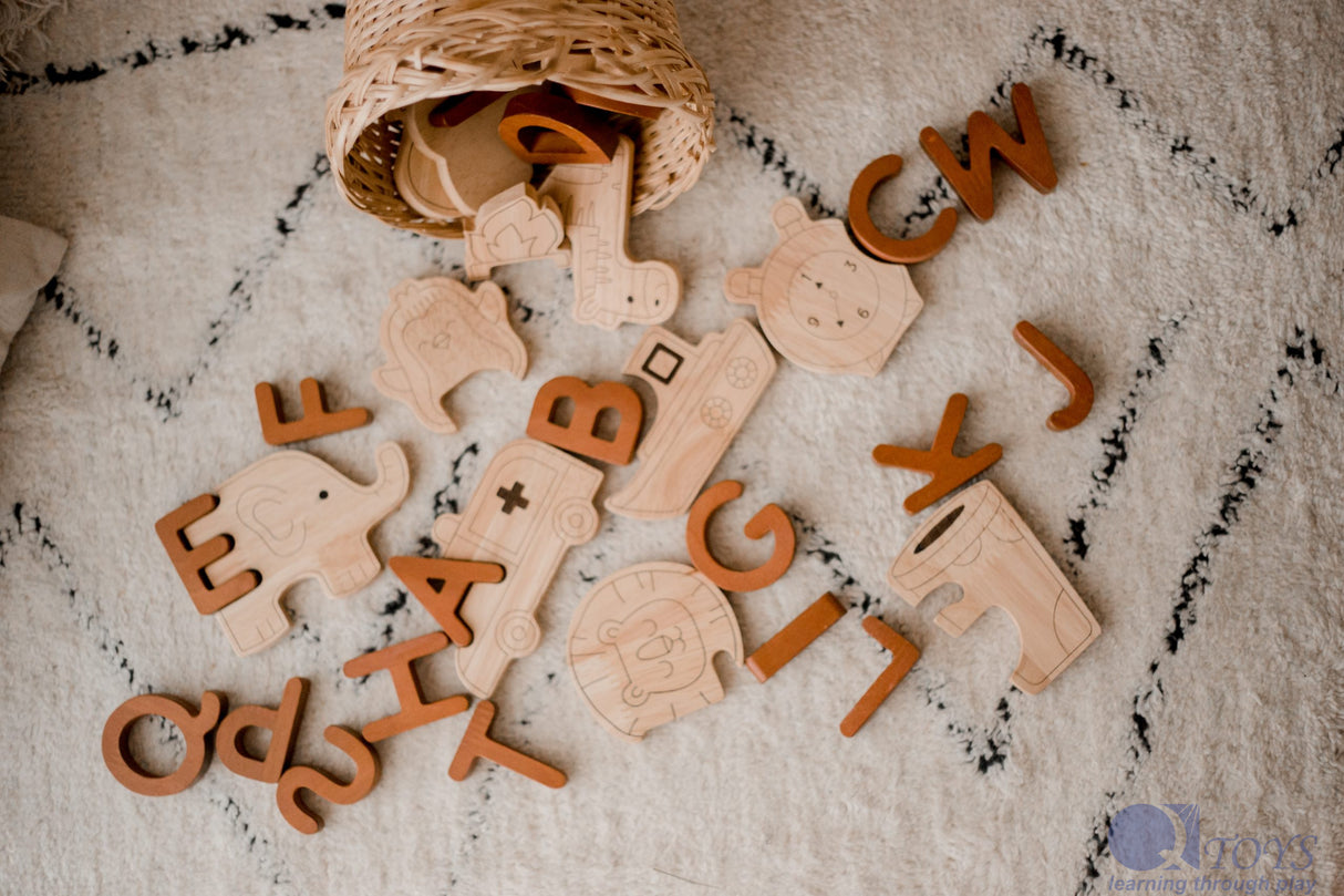 Alphabet Jigsaw Set - 52pcs