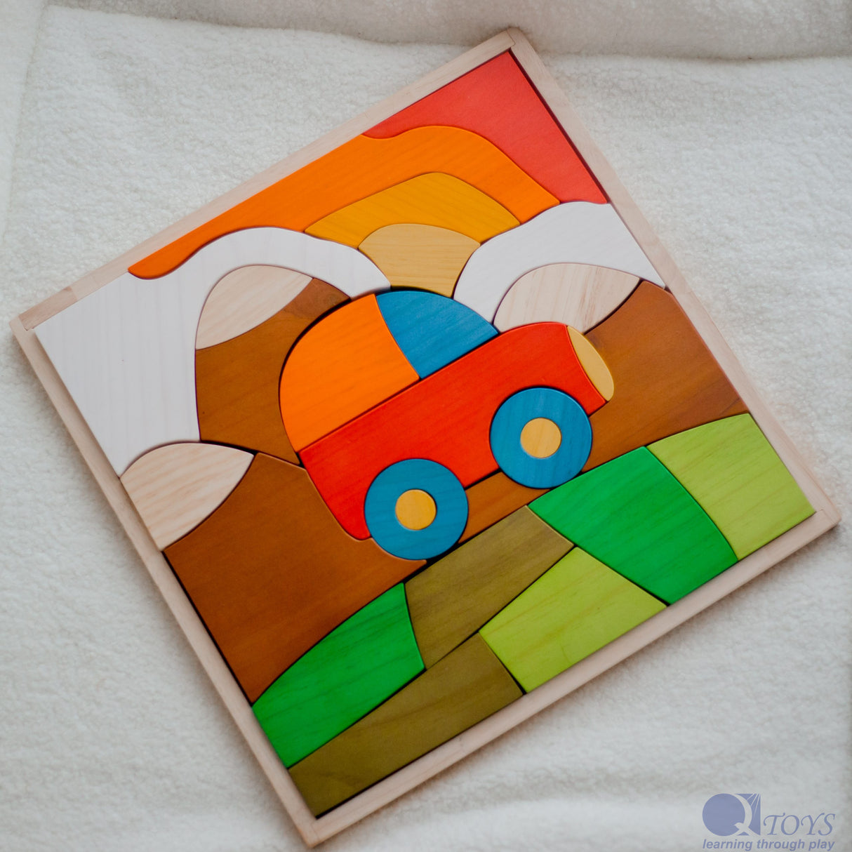 Car Puzzle & Play Set