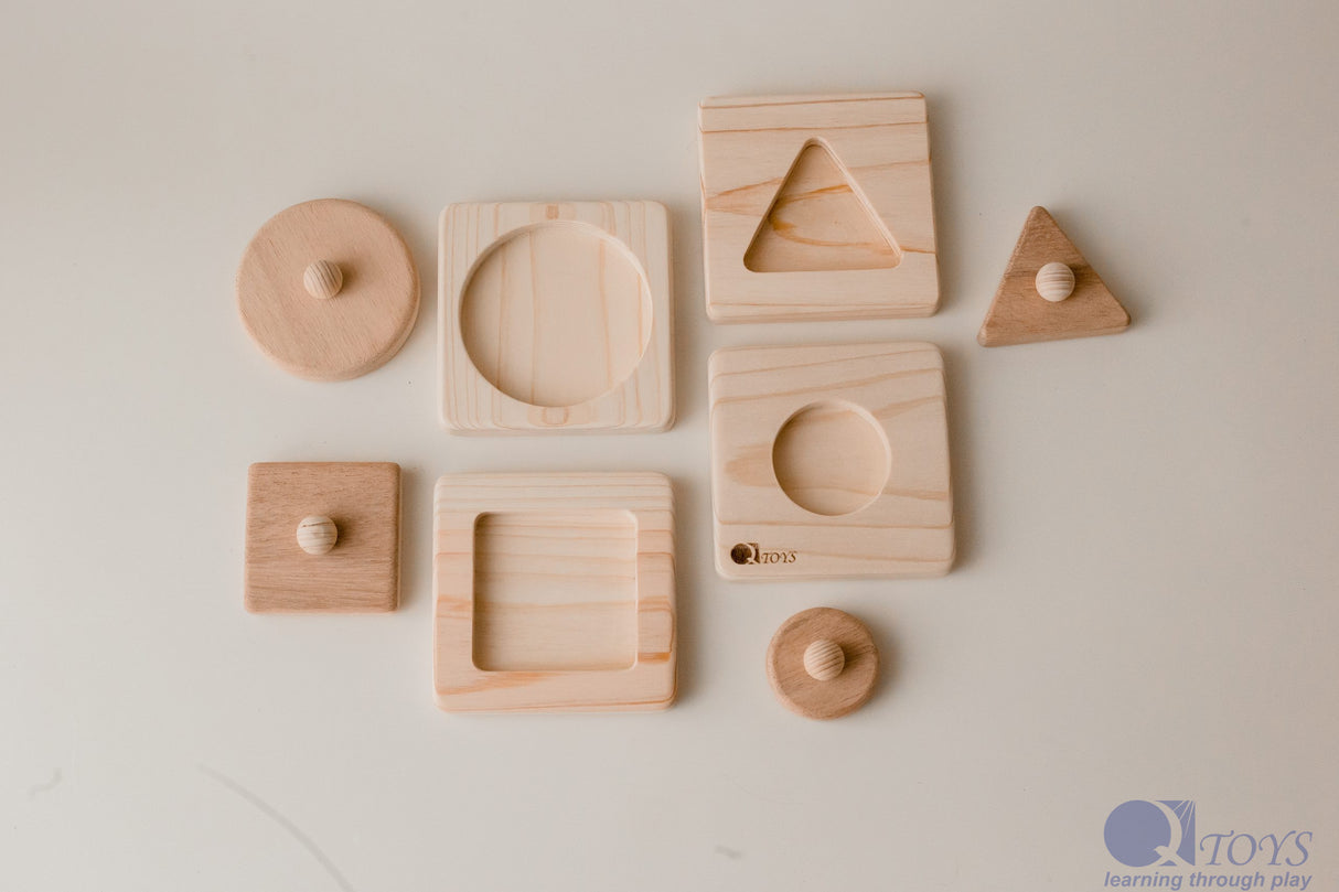 Single Shape Puzzle - set of 4