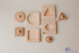 Single Shape Puzzle - set of 4