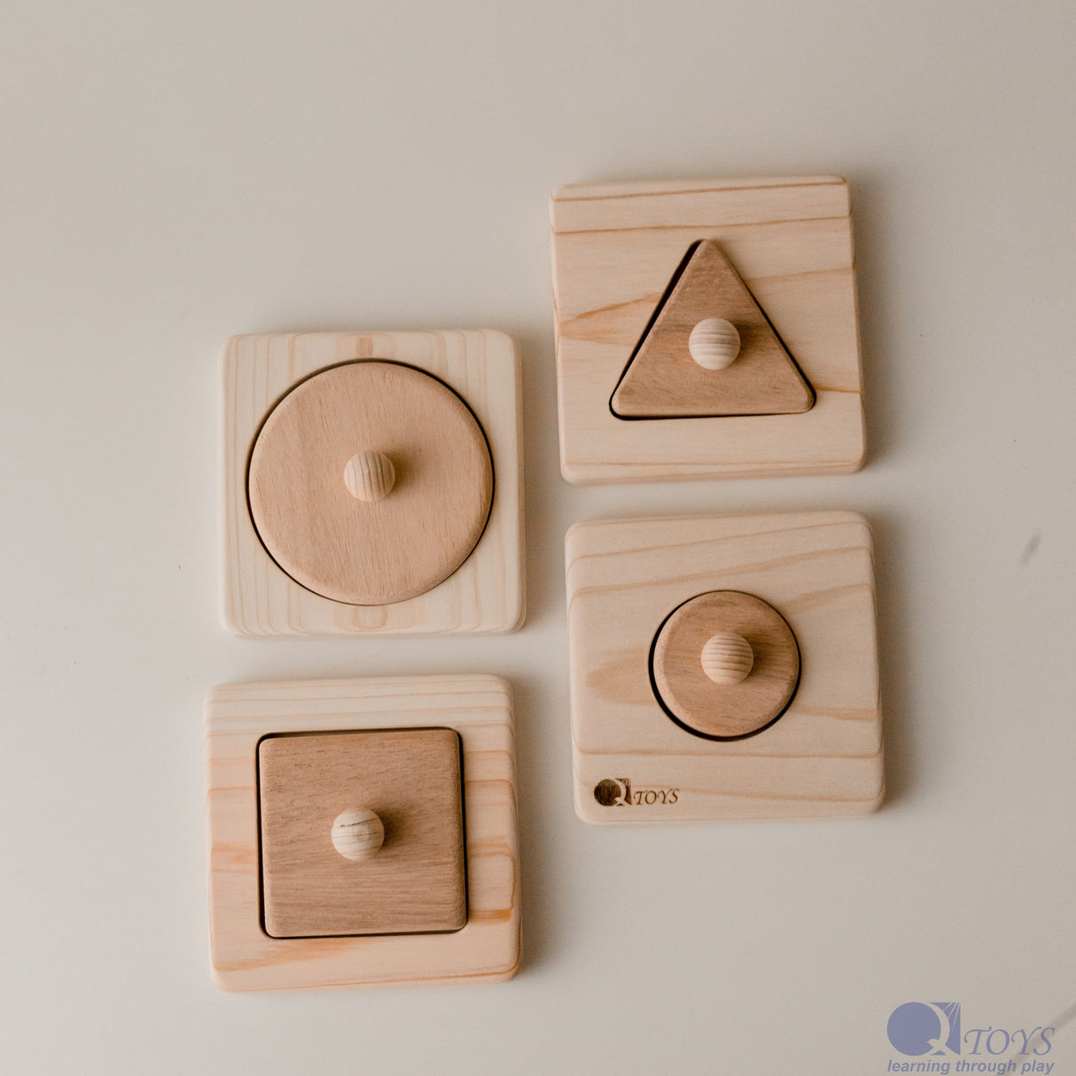 Single Shape Puzzle - set of 4