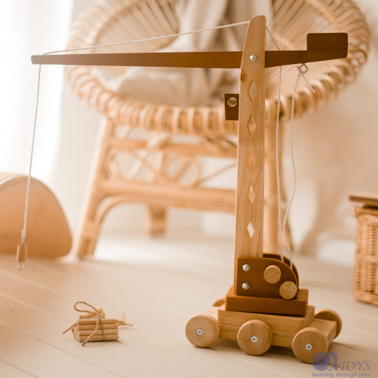 Wooden Crane