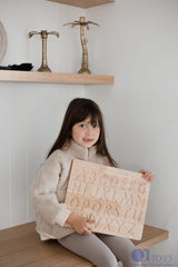 Wooden Alphabet Tracing Board