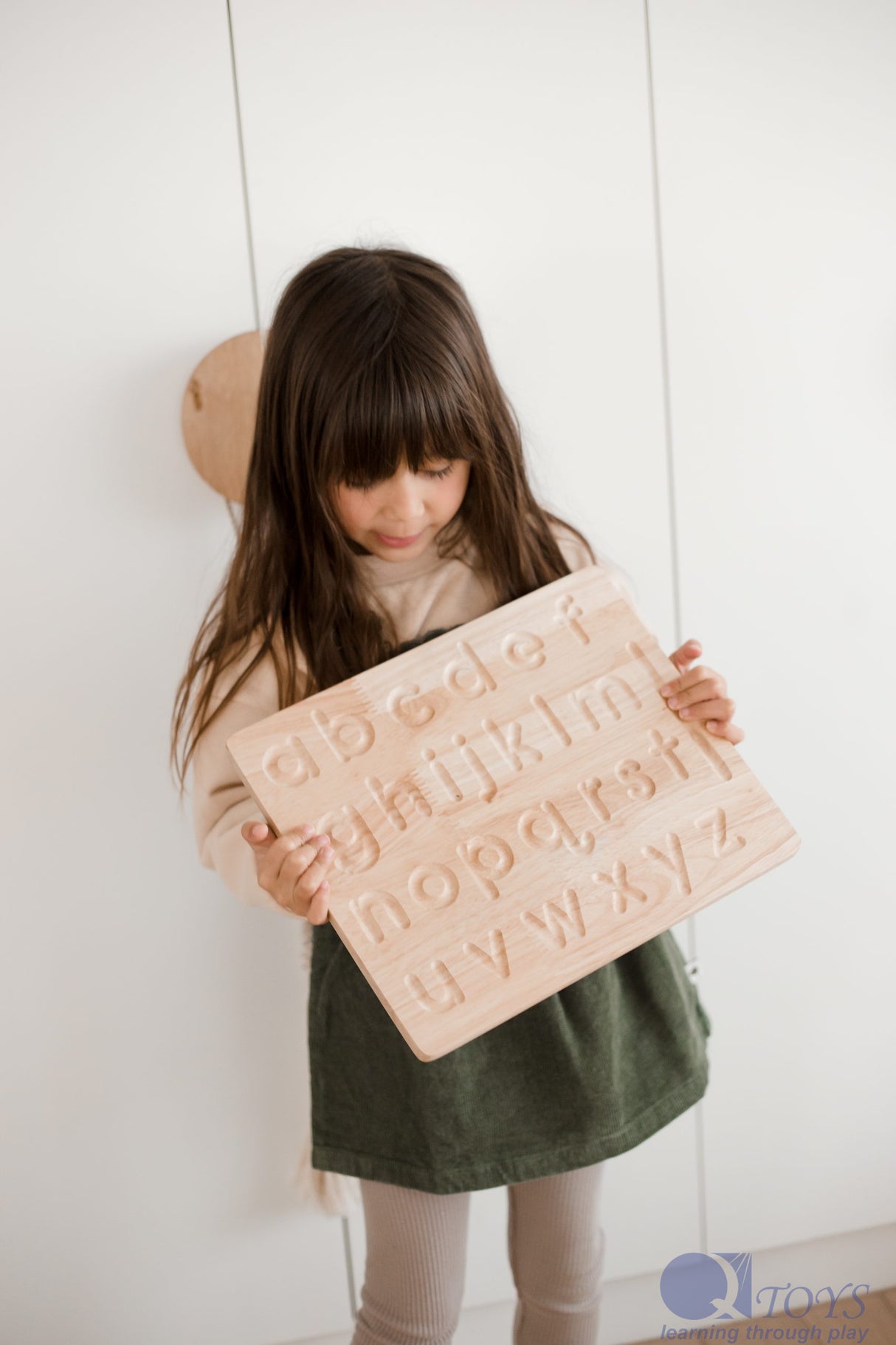 Wooden Tracing Board - Lower Case