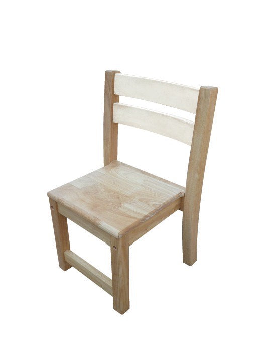 Rubber Wood Stacking Chair - Set of Two