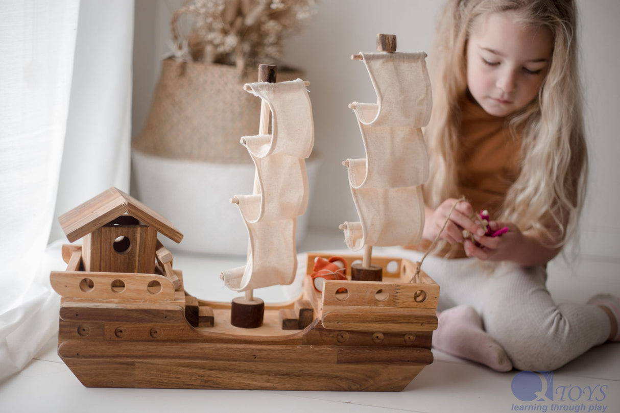 Wooden Pirate ship