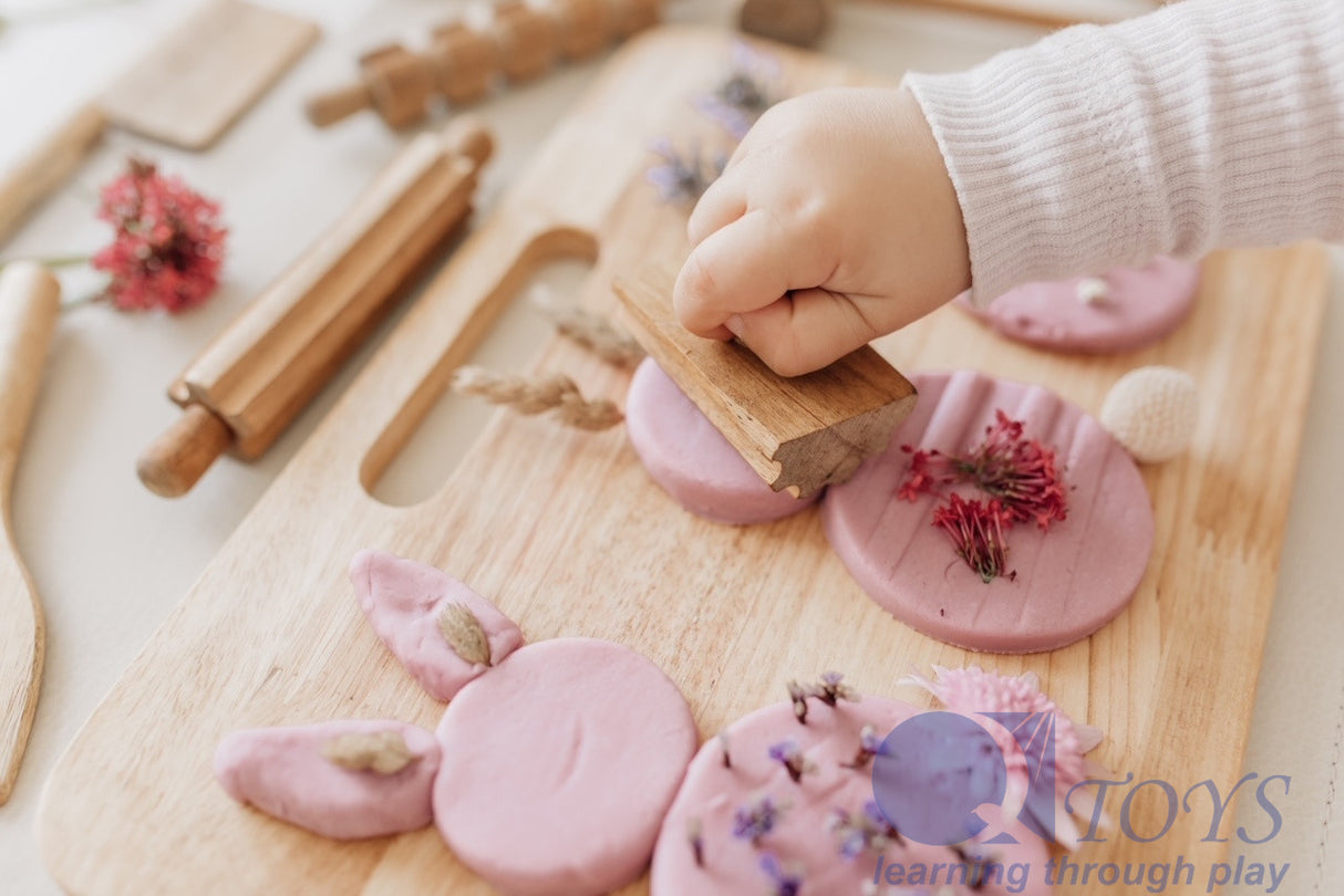 Wooden Play Dough Kit