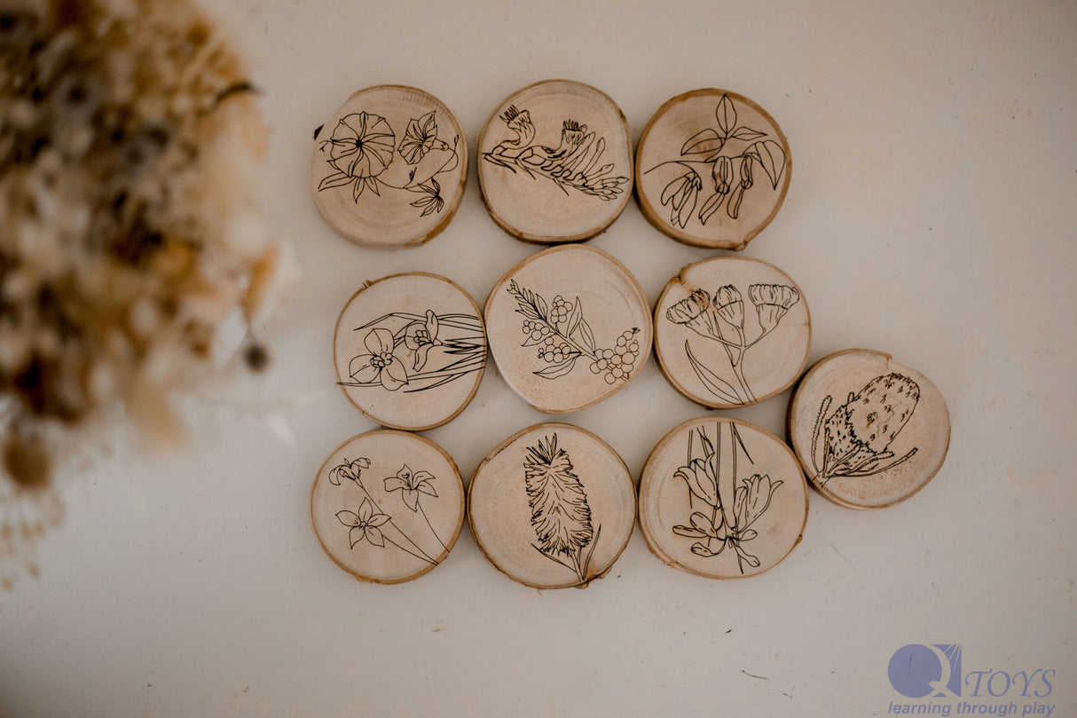 Australian Flora Set of 10