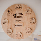 Daily Routine Circle