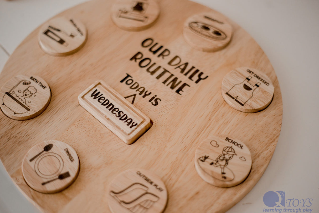 Daily Routine Circle