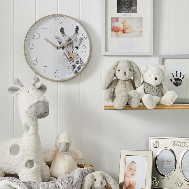 Close-up detail of the Jeffrey Wall Clock