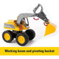 John Deere Big Scoop Excavator 38cm - Yellow-Toy Vehicles-My Happy Helpers