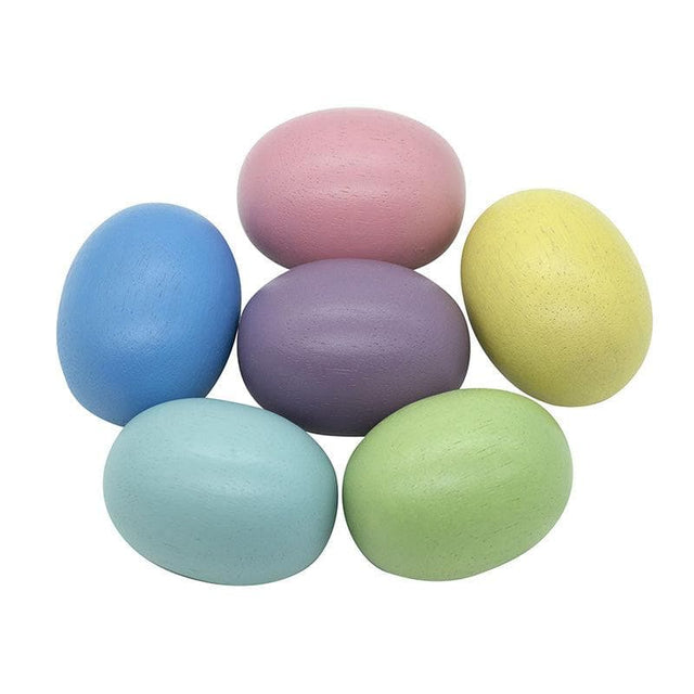 Jumbo Eggs Set Of 6 - Pastel Colour