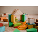 Jumbo Natural Rainbow Blocks 86 pcs.