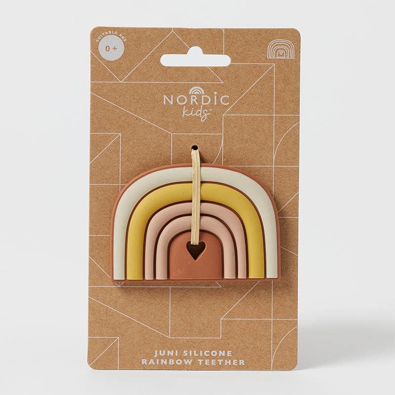 Juni Silicone Rainbow Teethers