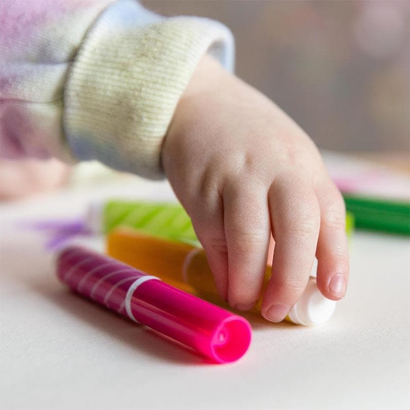 Close-up detail of the Junior Markers