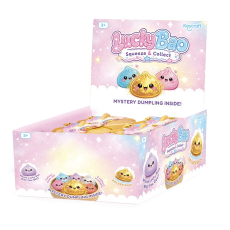 Keycraft Lucky Bao Mystery Dumpling Squish sensory squishy toy