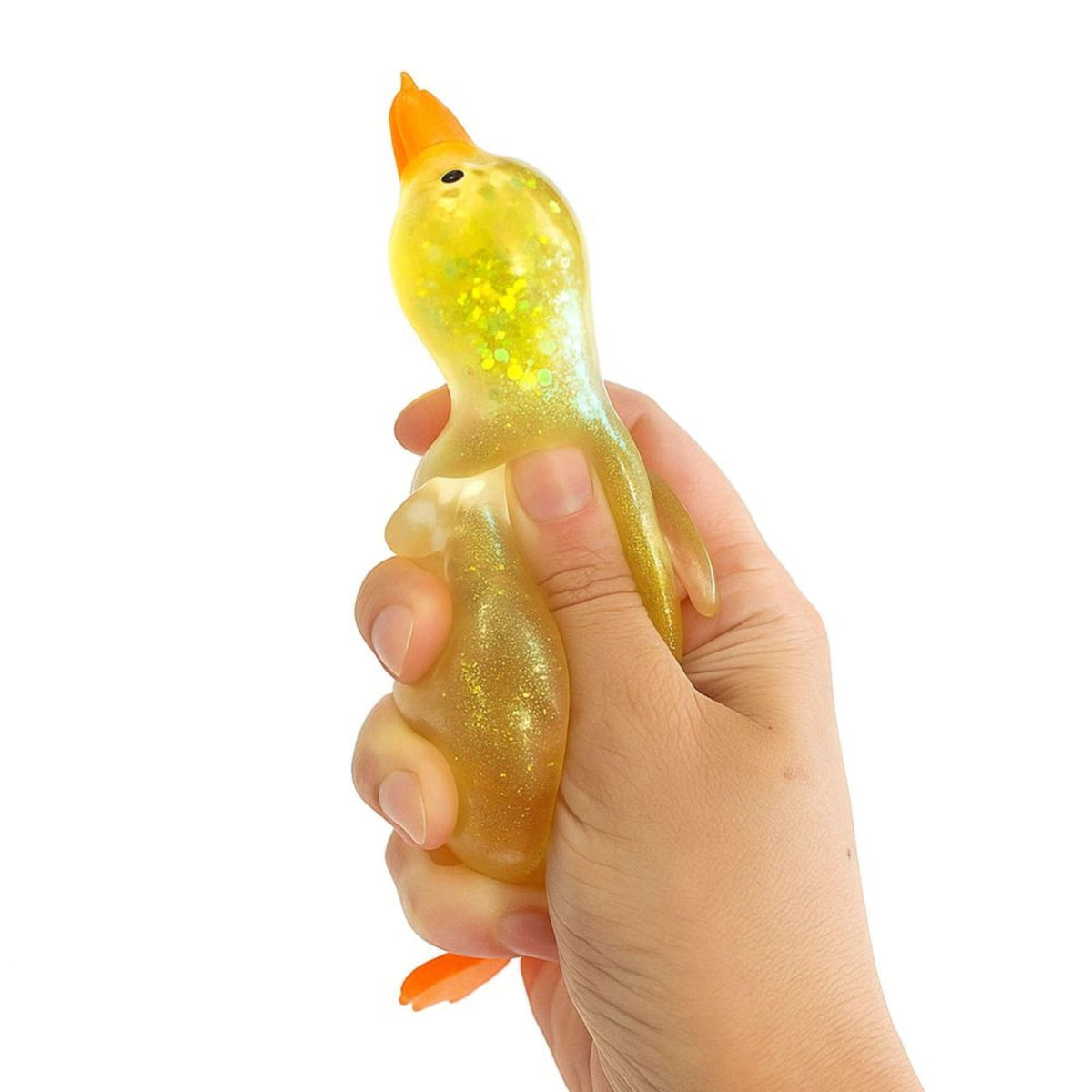 Keycraft Squishy Sparkly Duck sensory squishy toy