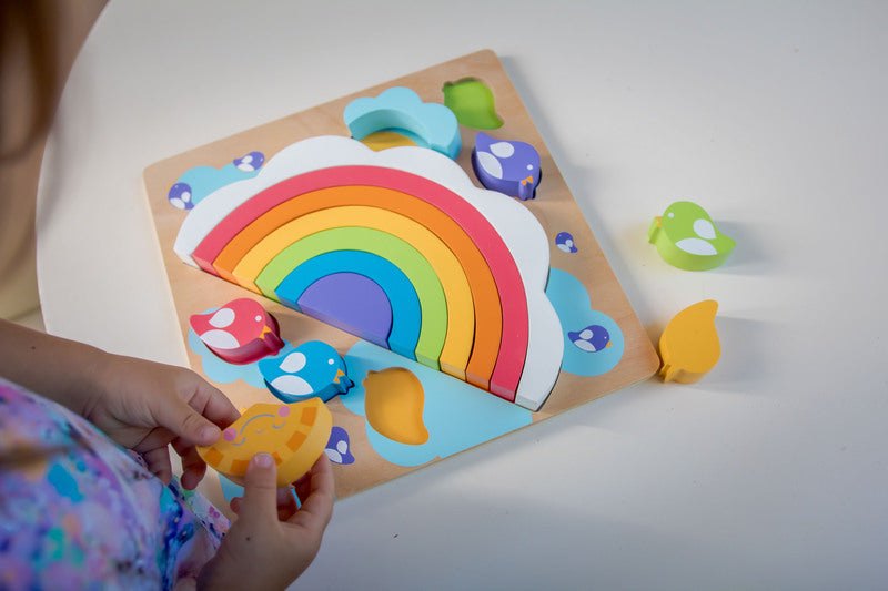 Large Sun and Rainbow Puzzle