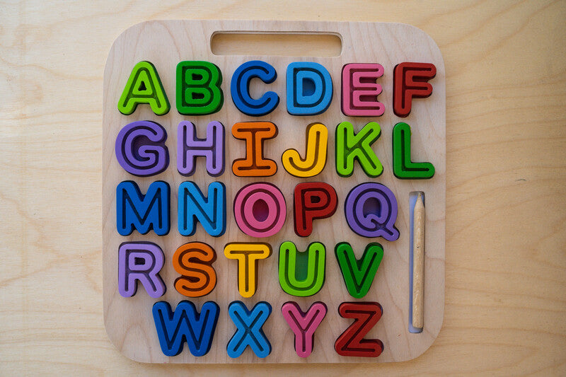 Handcarry Uppercase ABC Trace Puzzle