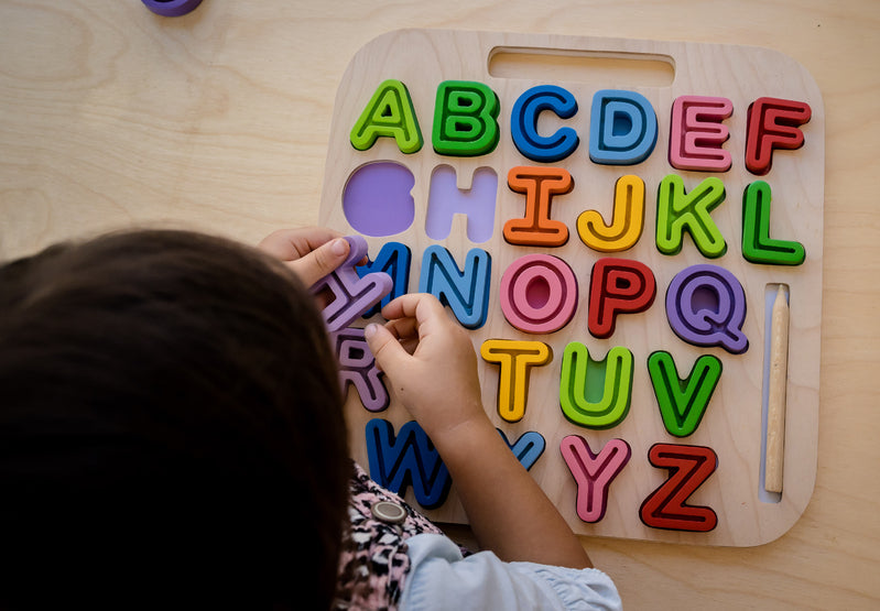 Handcarry Uppercase ABC Trace Puzzle