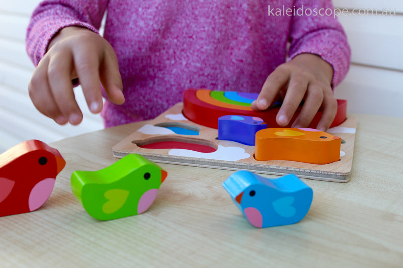 Bird And Rainbow Puzzle