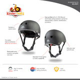 Toddler Bike Helmet - Black