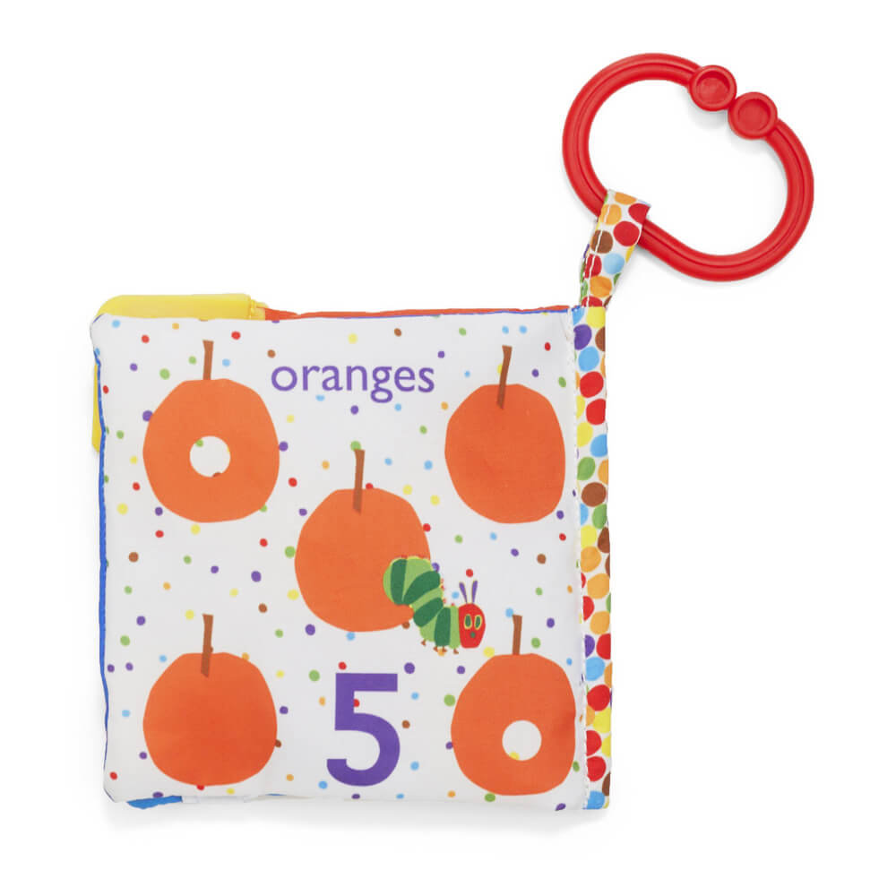 The Very Hungry Caterpillar: Let's Count Clip on Soft Book